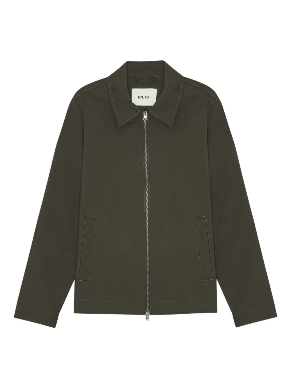 NN07 sobrecamisa Ivan | verde | Image 1