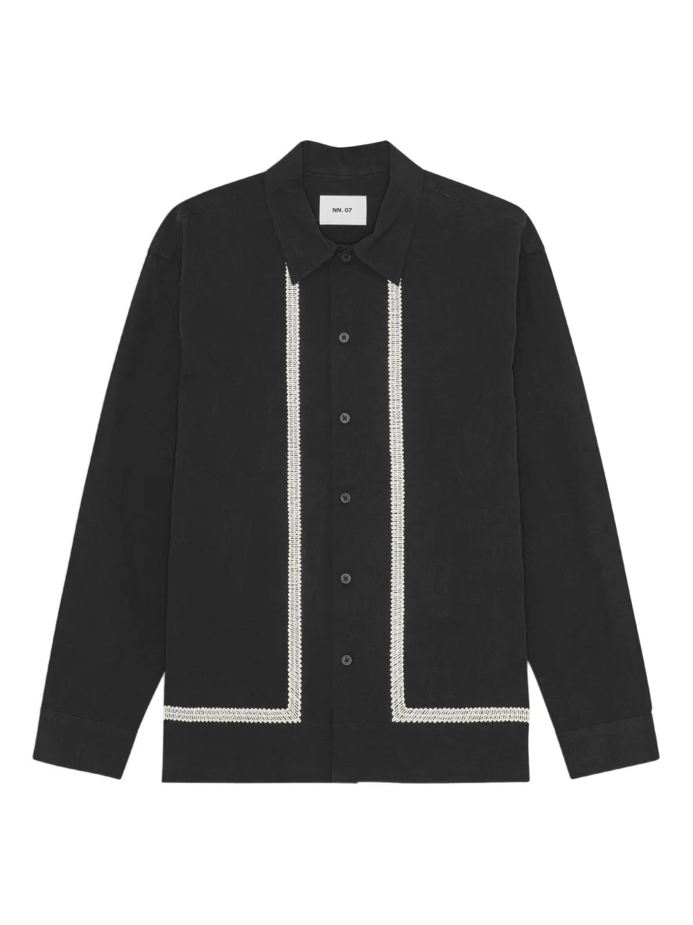 NN07 Reed shirt | Black | Image 1