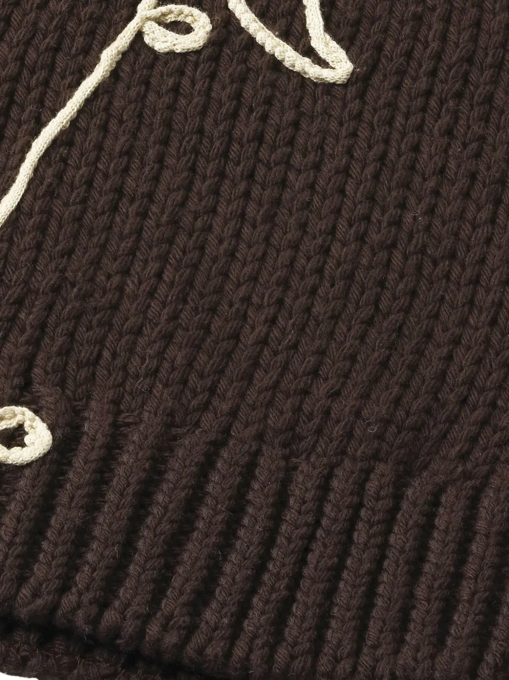 Nn07 Flower-embroidered Button Cardigan In Black