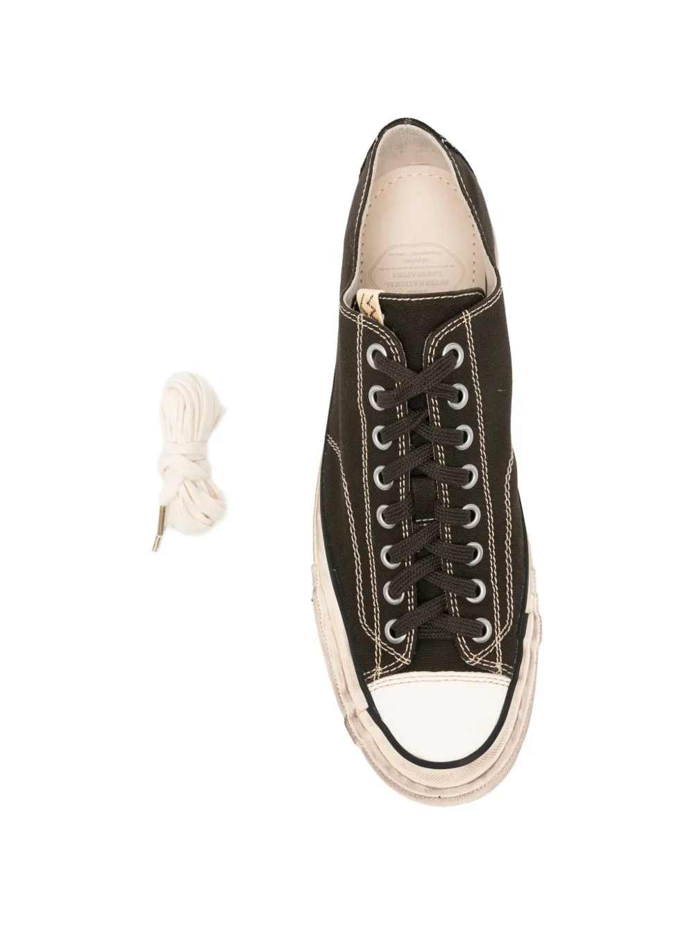 visvim Low-top sneakers Zwart