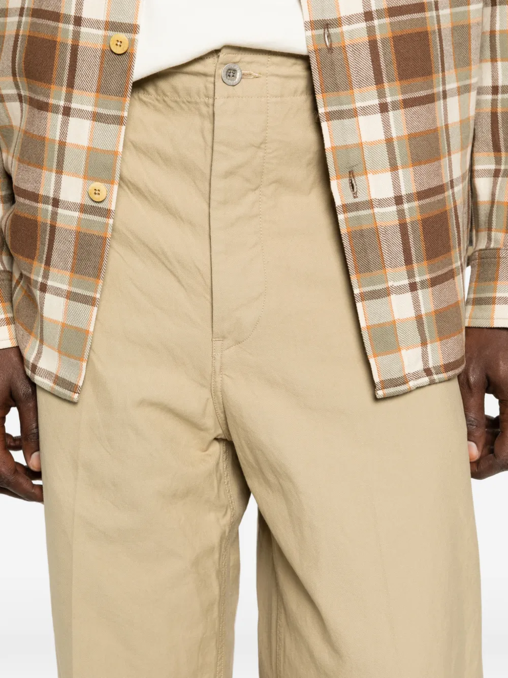 Visvim Broader Chino Trousers | Neutrals | FARFETCH