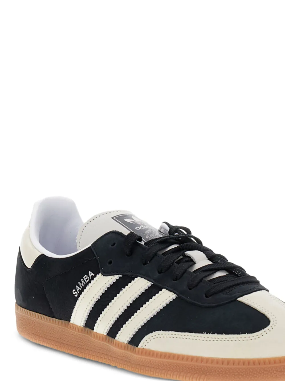adidas Samba leather sneakers Black