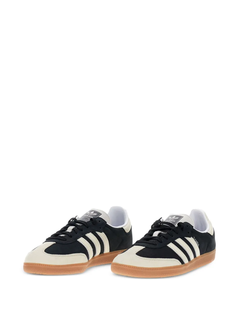 adidas Samba leather sneakers Black
