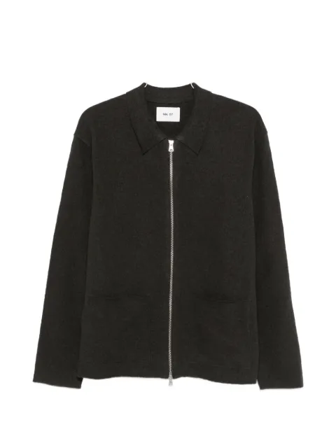 NN07 Jonas 6398 zipped cardigan