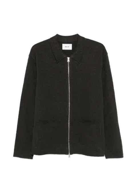 NN07 Jonas 6398 zipped cardigan