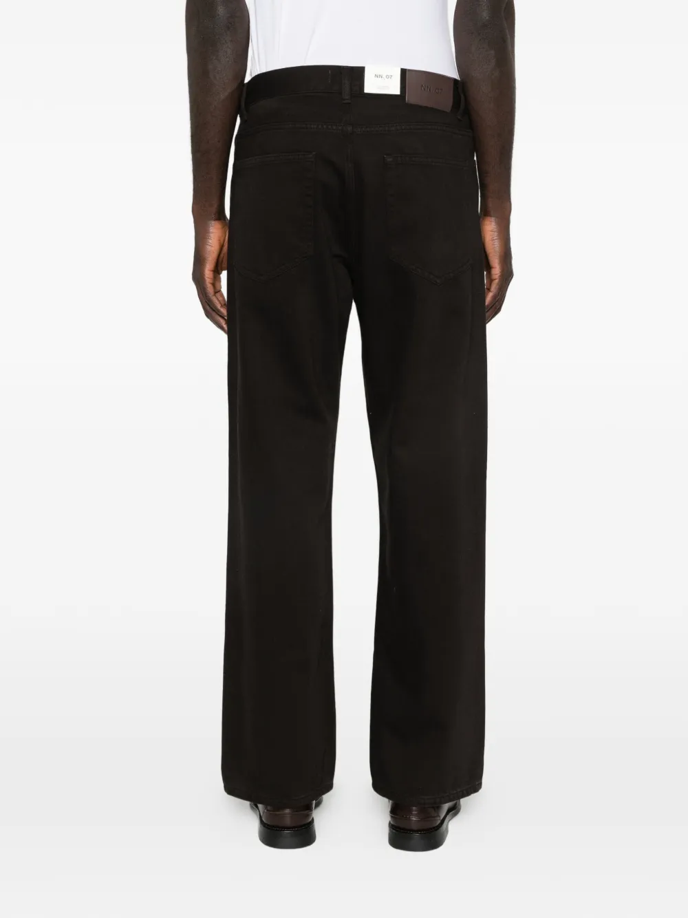 NN07 Otis ruimvallende jeans Bruin