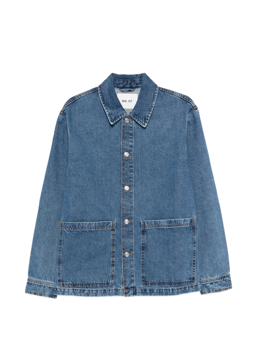 NN07 Blaze 1882 pocket shirt - Blu