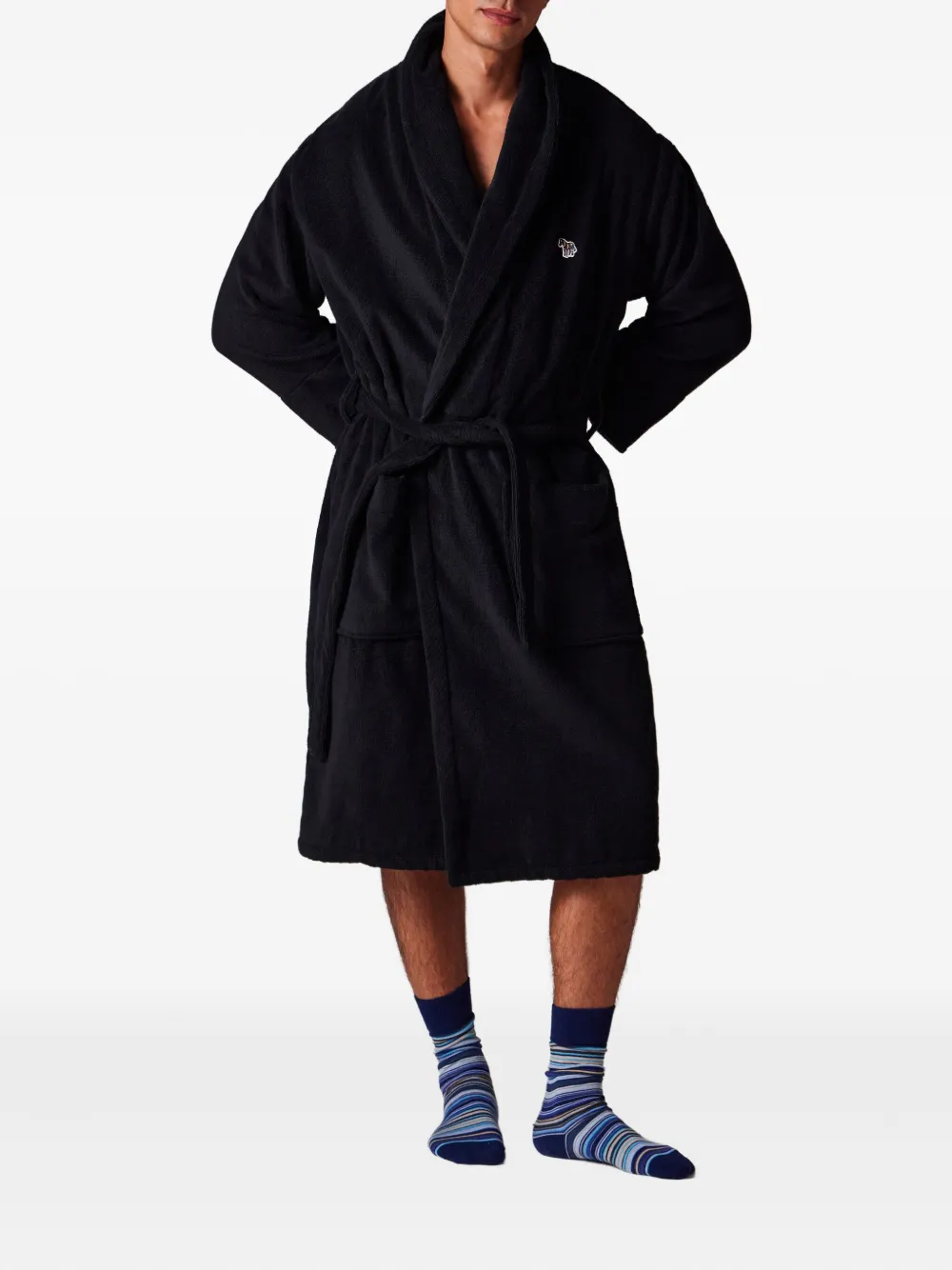 Paul Smith zebra-embroidered robe | Image 2