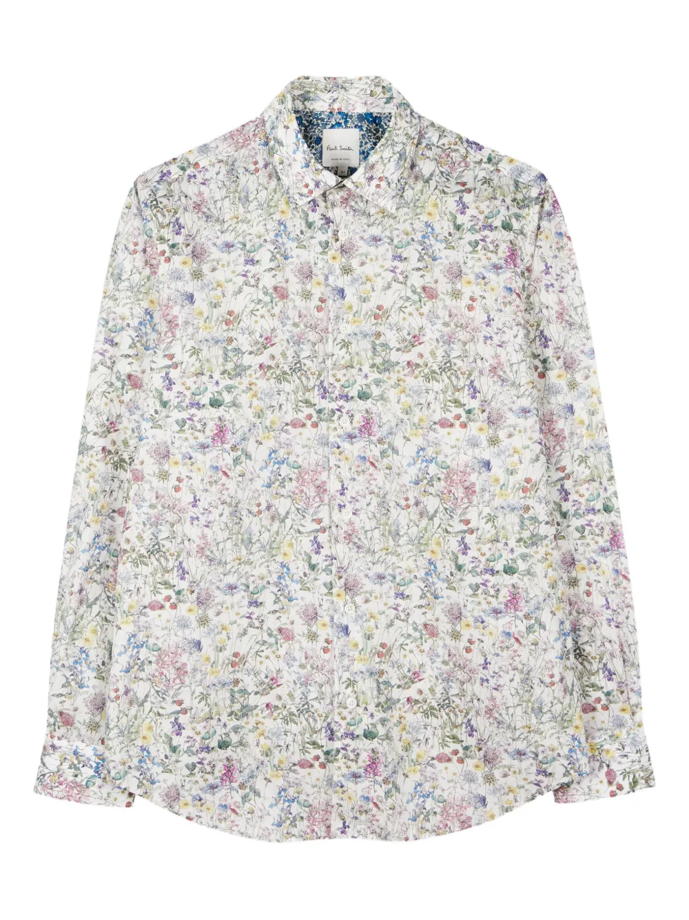 Paul Smith Camicia Liberty a fiori - Bianco