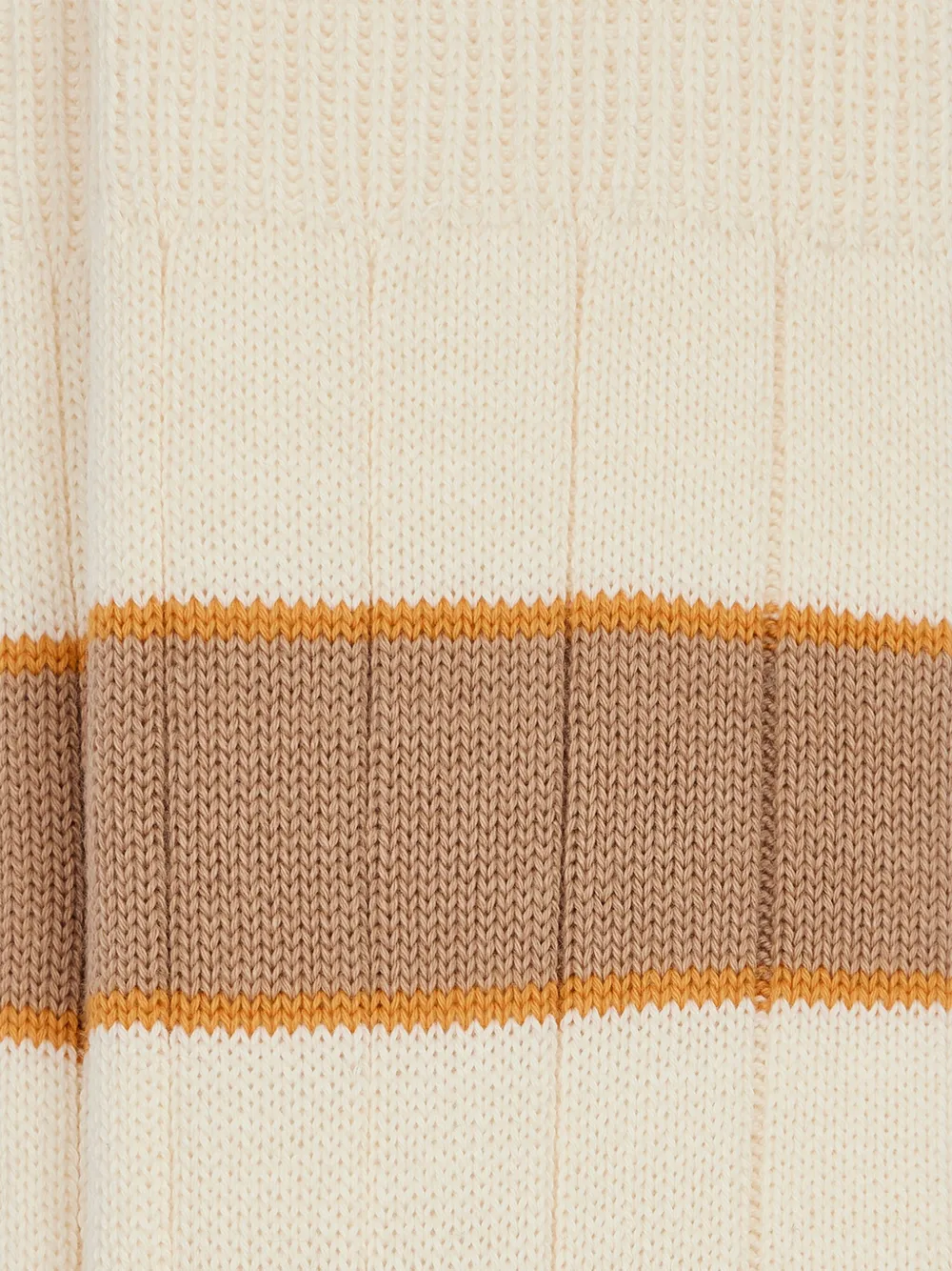  Paul Smith Striped Cotton Socks - Neutrals 