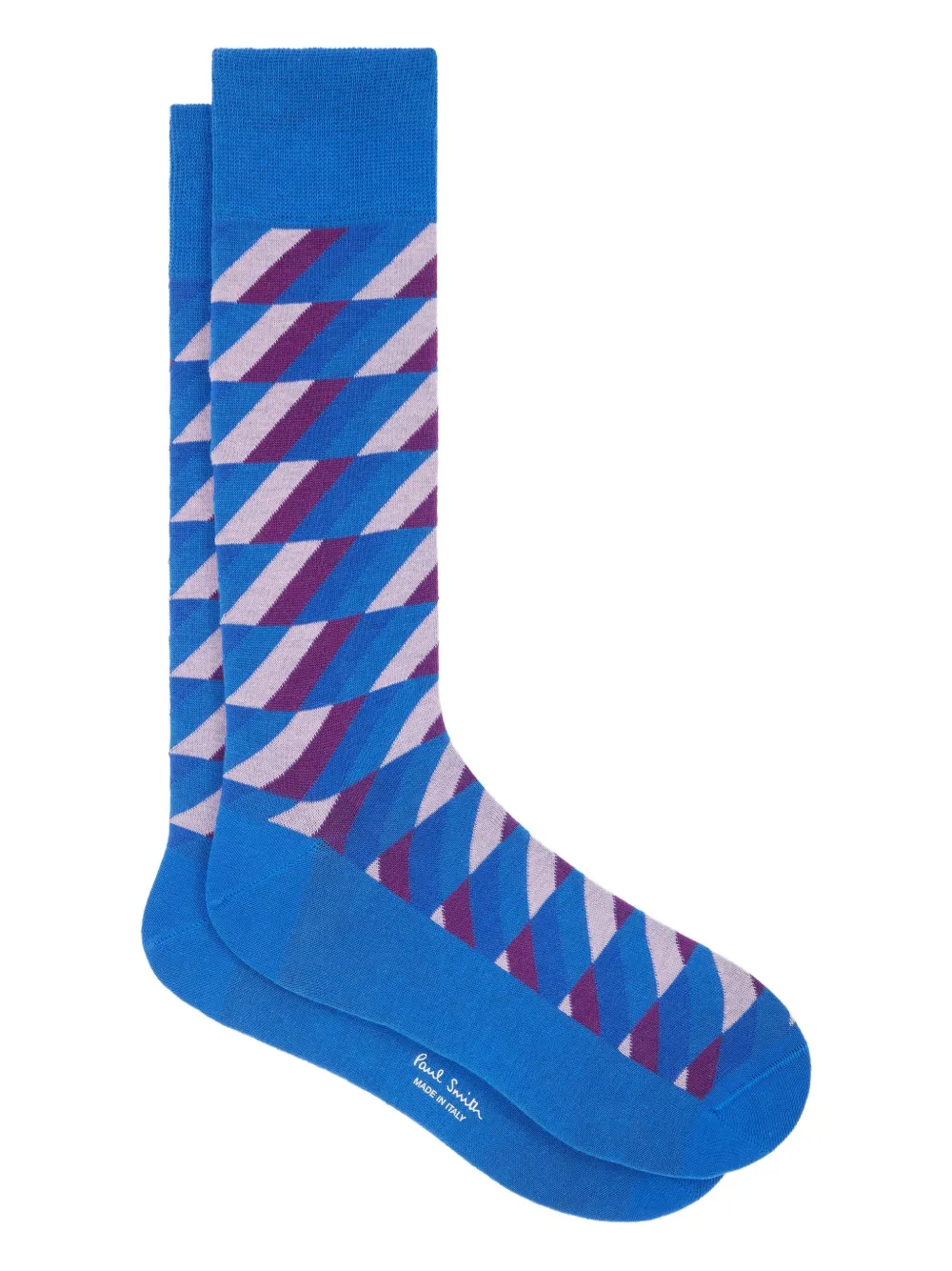 Paul Smith calcetines con rayas diagonales | azul | Image 1