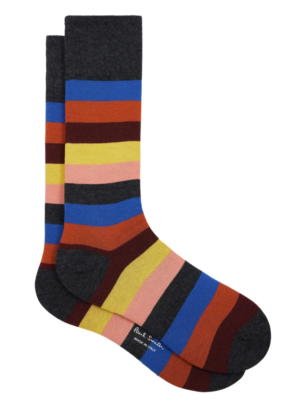 Paul Smith chaussettes en coton à rayures | gris | Image 1