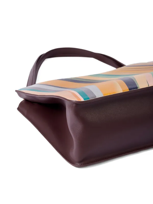 Paul Smith Dusky Swirl ダブルジップ ハンドバッグ | イエロー