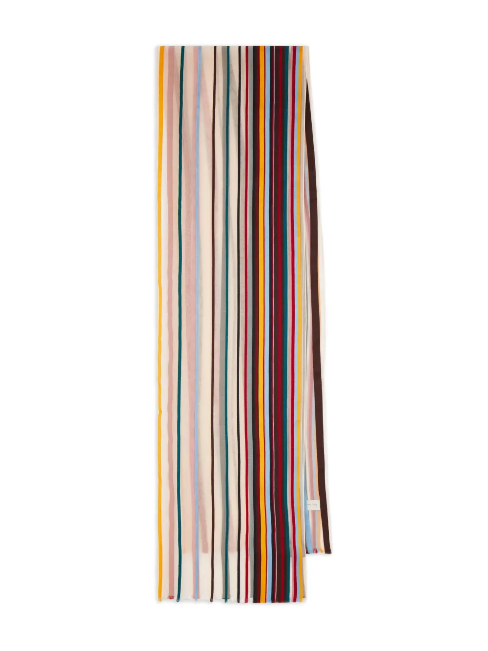 Paul Smith ストライプ スカーフ - ニュートラル Paul Smith ストライプ スカーフ - ニュートラル