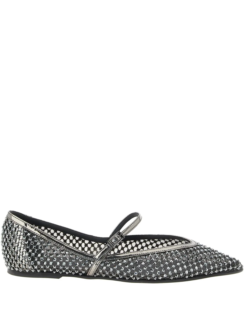Le Silla Gilda ballerina's met kristallen Grijs