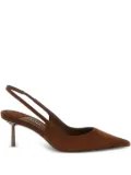 Le Silla 60mm slingback pointed-toe pumps - Brown