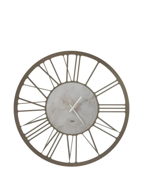 Arti & Mestieri marble-effect wall clock