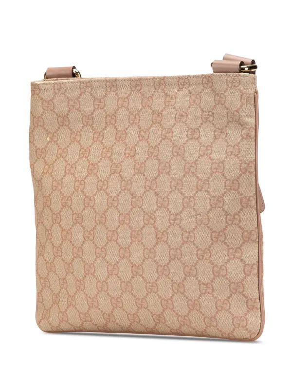 GUCCIグッチ『ウェブ GGスプリーム フラット メッセンジャーバッグ