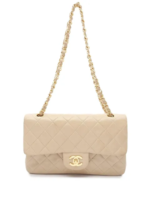 CHANEL Pre-Owned 1991-1994 Small Classic Lambskin Double Flap shoulder bag