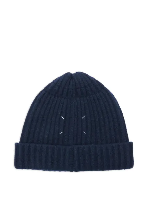 Maison Margiela ribbed-knit beanie hat