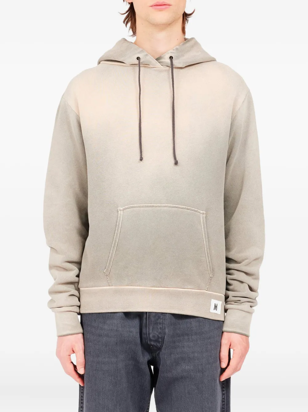Maison Margiela ombre-effect hoodie - Neutrals