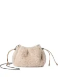 Brunello Cucinelli mini Mellow bucket bag - Neutrals