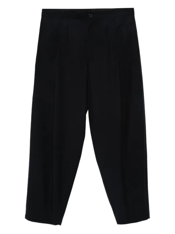 新品GIORGIO ARMANI ウールパンツ Giorgio Armani ウール パンツ | ブルー | FARFETCH JP