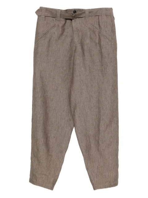Giorgio Armani belted trousers