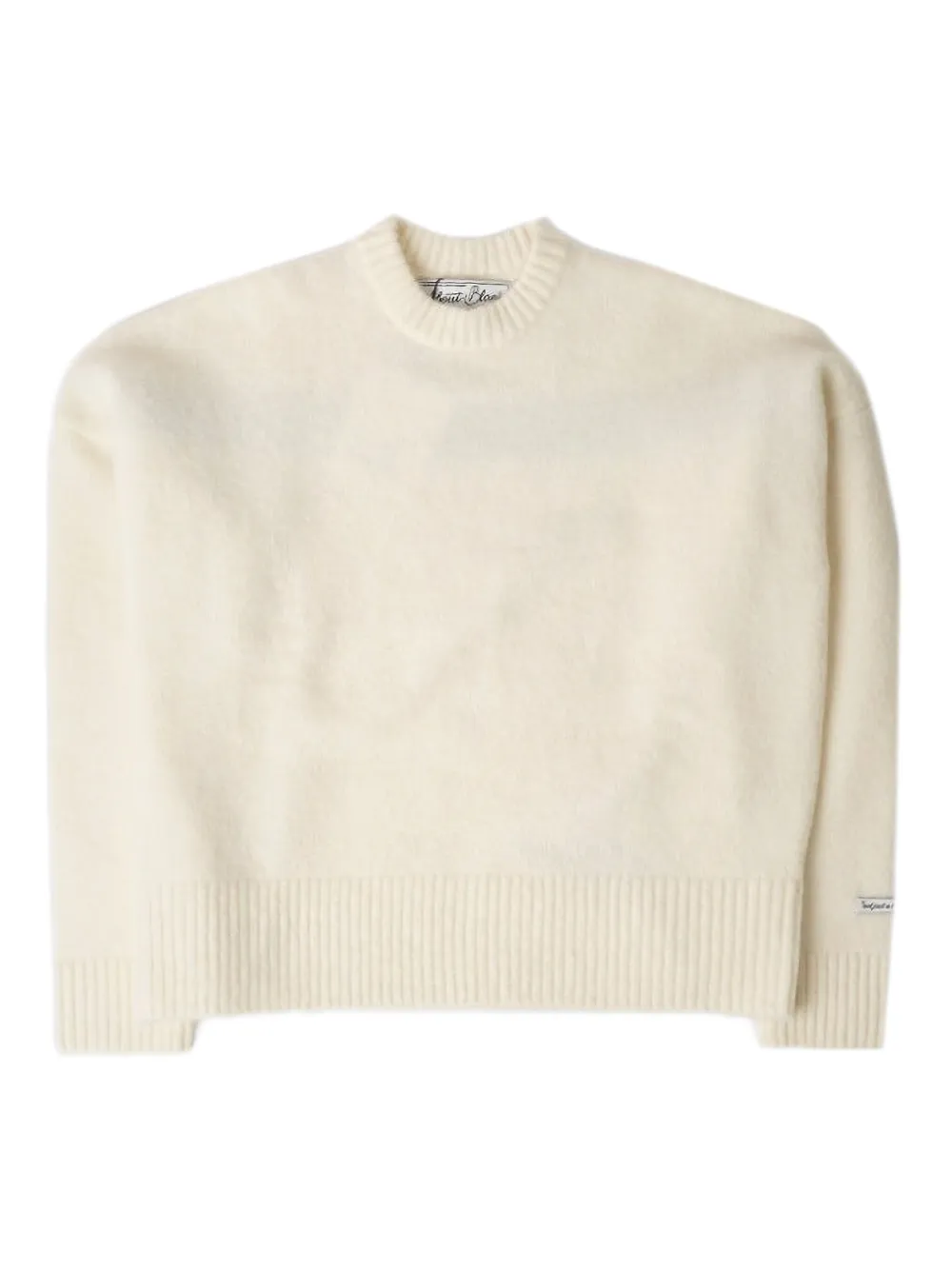 ABOUTBLANK mohair-blend jumper | Neutrals | Image 1