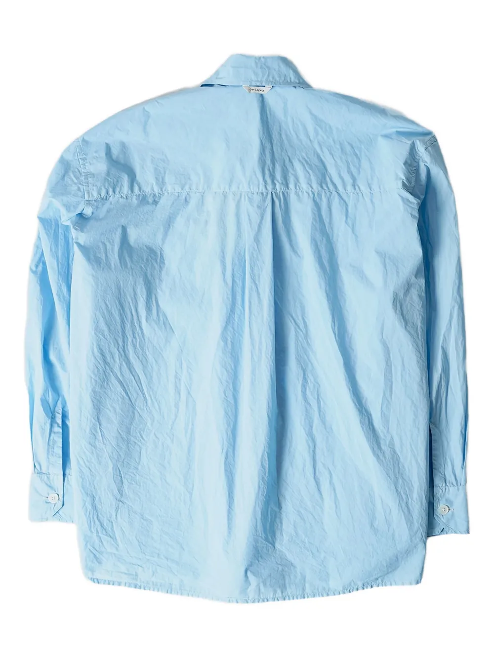 OUR LEGACY Blouse met puntige kraag - Blauw