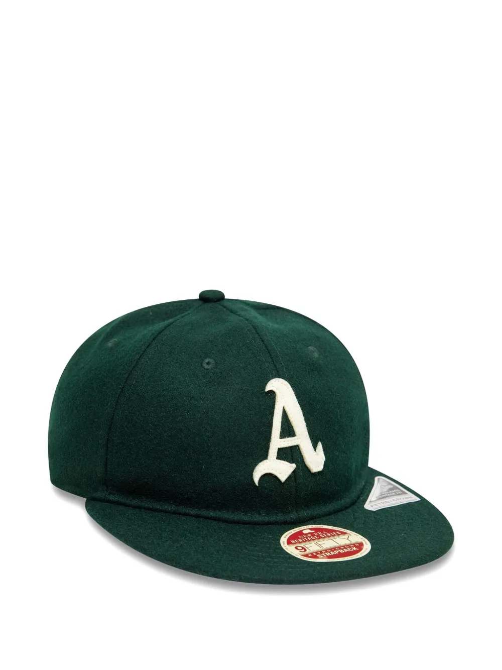 New Era Flat-visor 9fifty Cap In Green