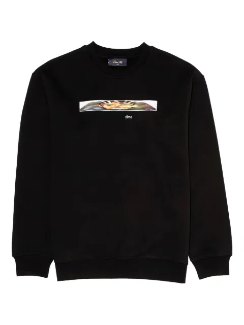 dime cotton-blend sweatshirt