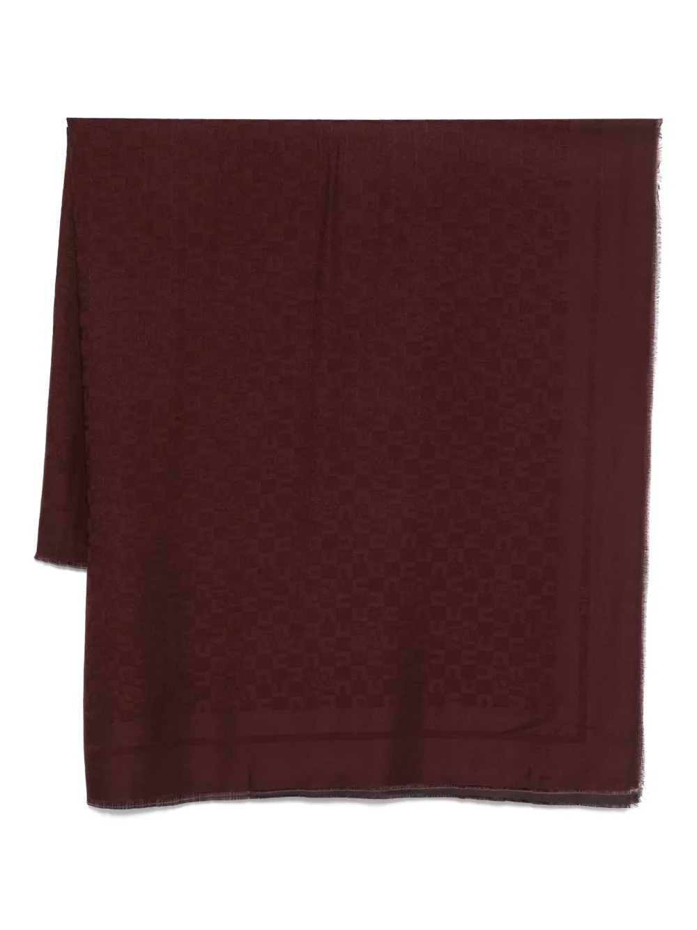 Elisabetta Franchi patterned scarf Bruin