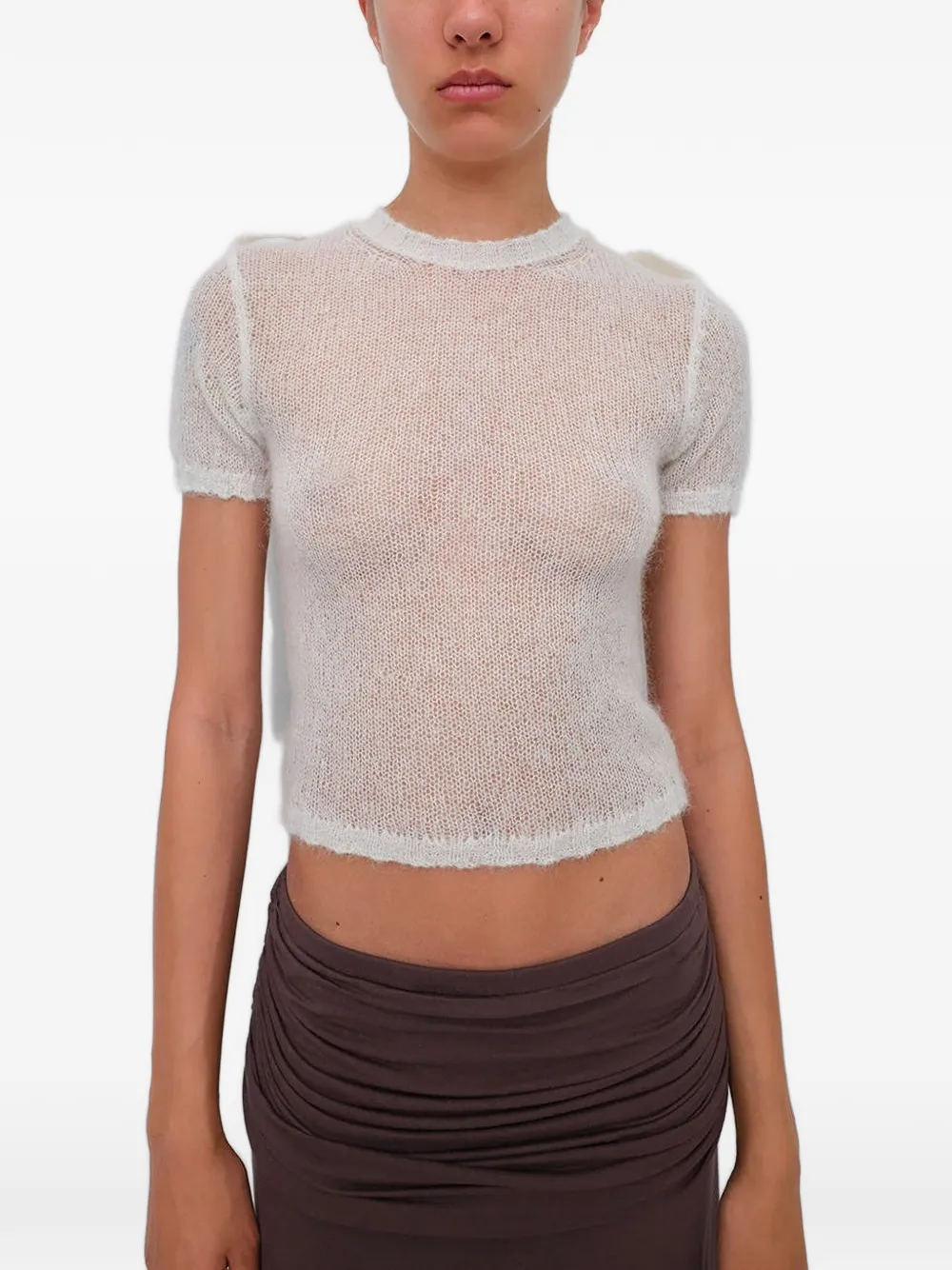 Gimaguas Kiss crew-neck T-shirt - Bianco