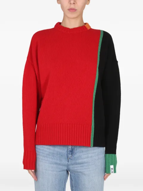 RIGHT FOR colour-block sweater