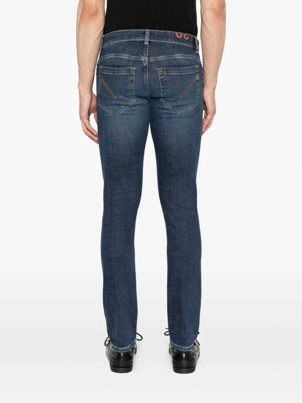 DONDUP Jeans met vijf zakken Blauw
