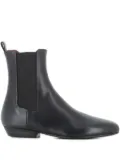 Marsèll elastic-panel leather boots - Black