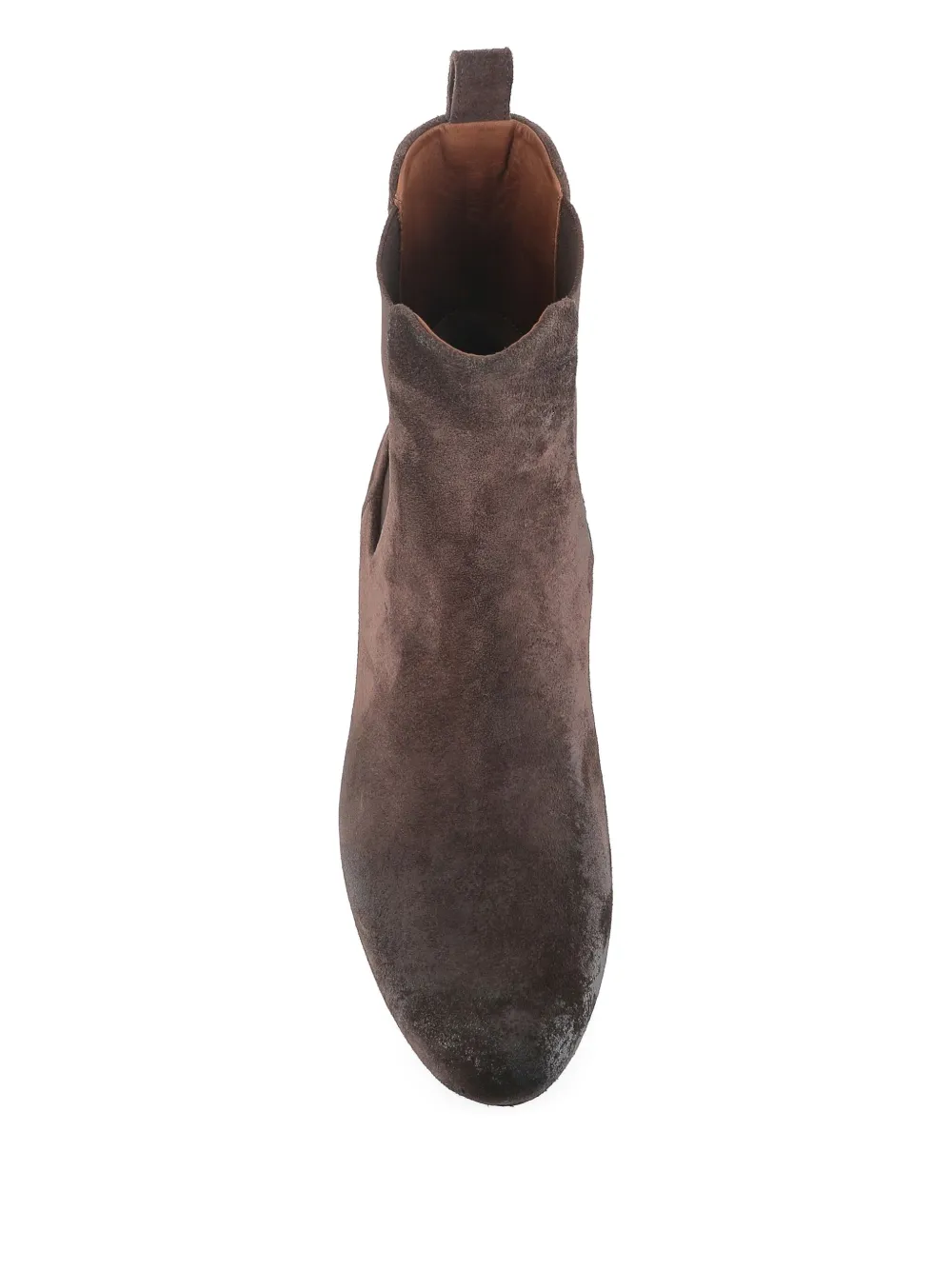 Marsèll elastic-panel suede boots Brown