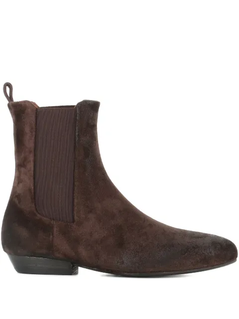 Marsèll elastic-panel suede boots