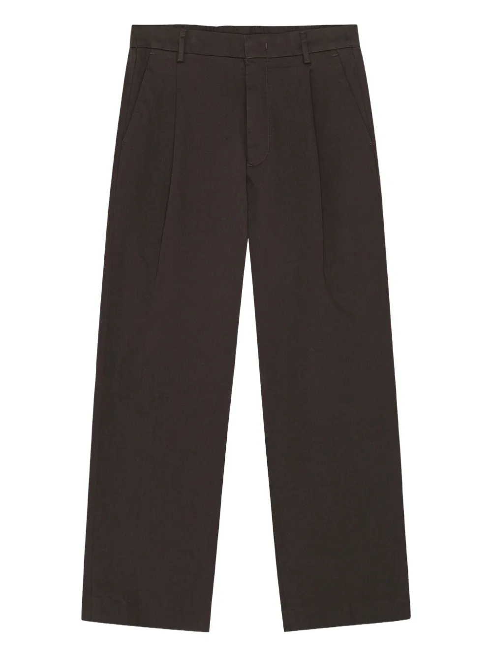NN07 pleated trousers | Brown | Image 1