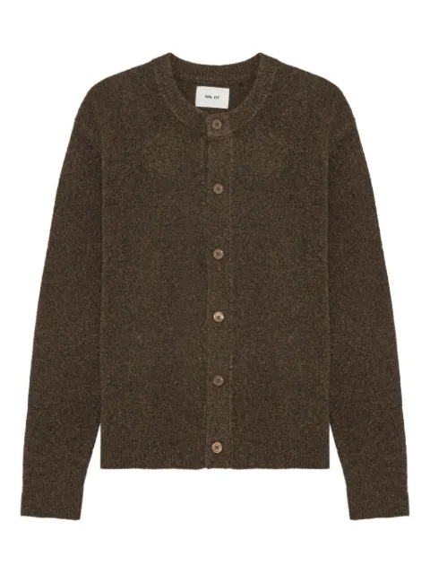 NN07 button-front wool cardigan