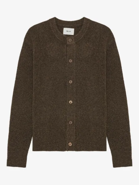 NN07 button-front wool cardigan