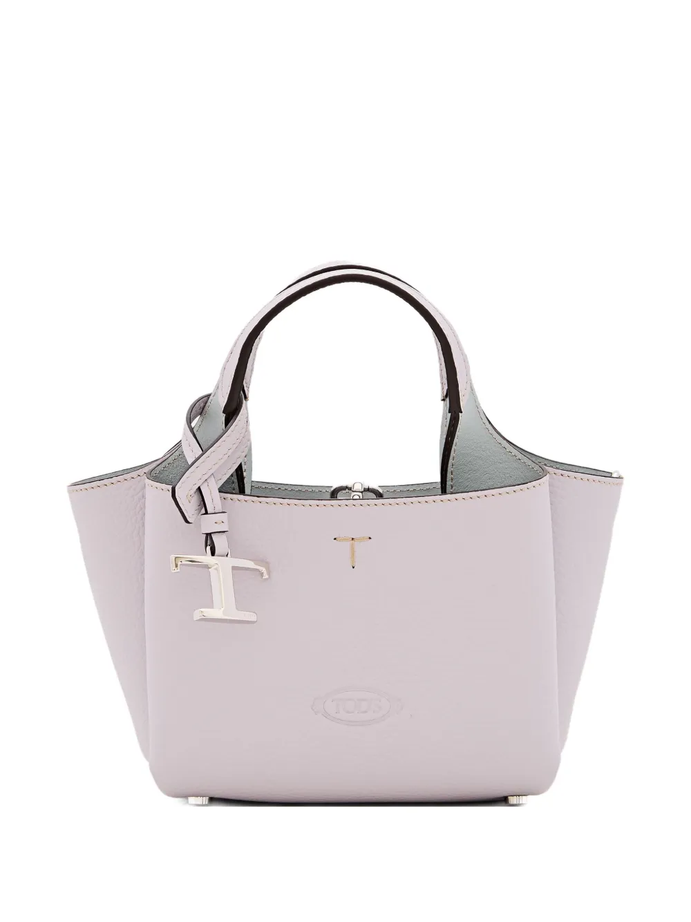 Tod's Shopper met logo-reliëf Roze