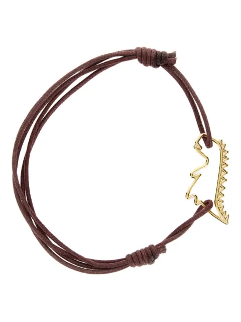 Aliita 9K yellow gold Dino cord bracelet