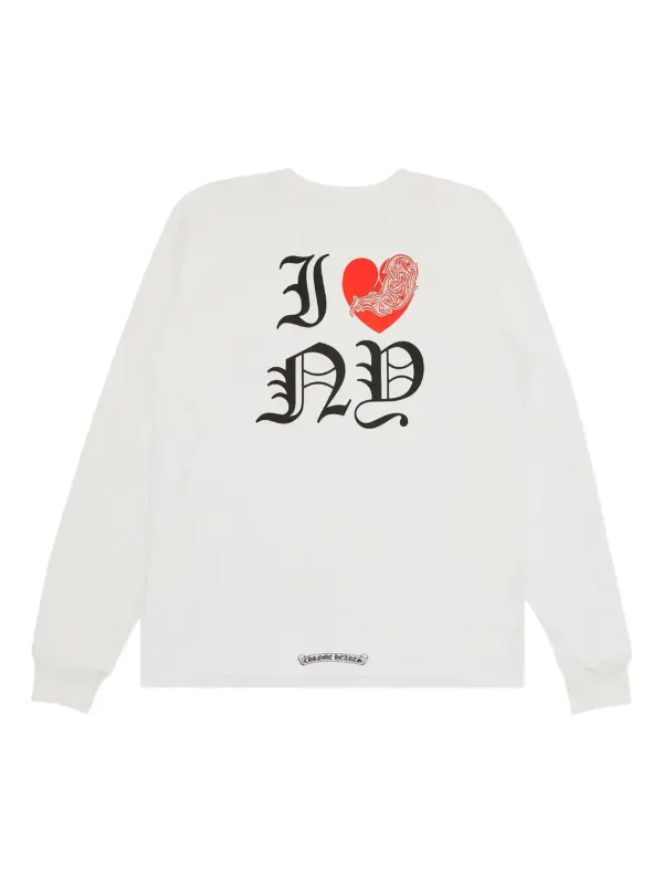 Chrome Hearts I Love NY long-sleeve 