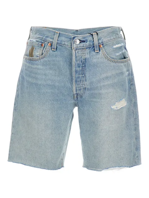 Levi's 501 Original frayed-edge shorts