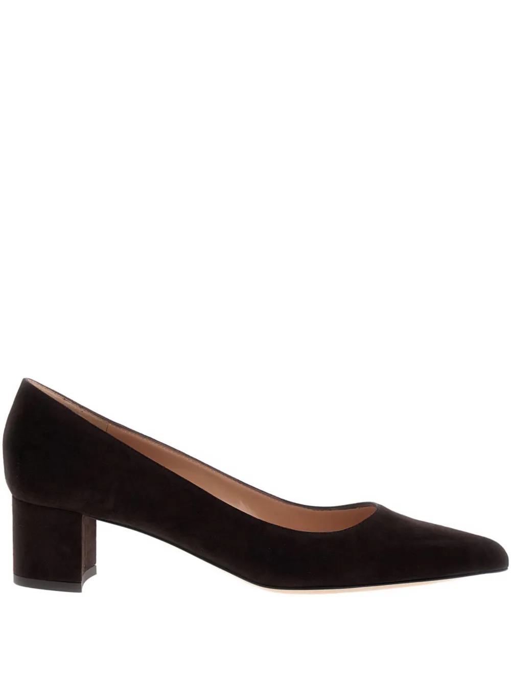Gianvito Rossi 45mm suede pumps | Brown | Image 1