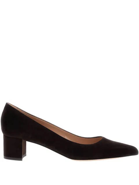 Gianvito Rossi 45mm suede pumps