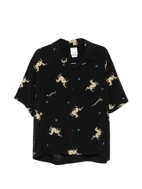 visvim Crosby horse-print shirt