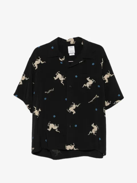 visvim Crosby horse-print shirt